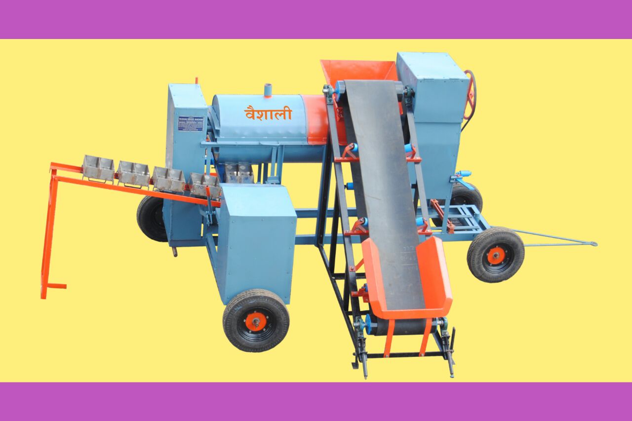 Vaishali Clay Bricks Making Machine (1500/1800 bri